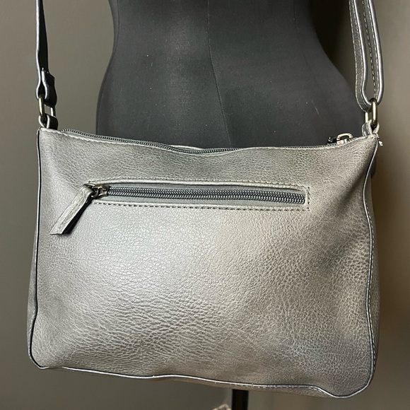 ROOTS GREY PURSE - Picture 2 of 8